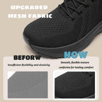 Women'S Non Slip Work Shoes Slip Resistant Nurse Sneakers With Arch Fit Support Comfortable Mesh Walking Shoes For Food Service Chef Kitchen Restaurant