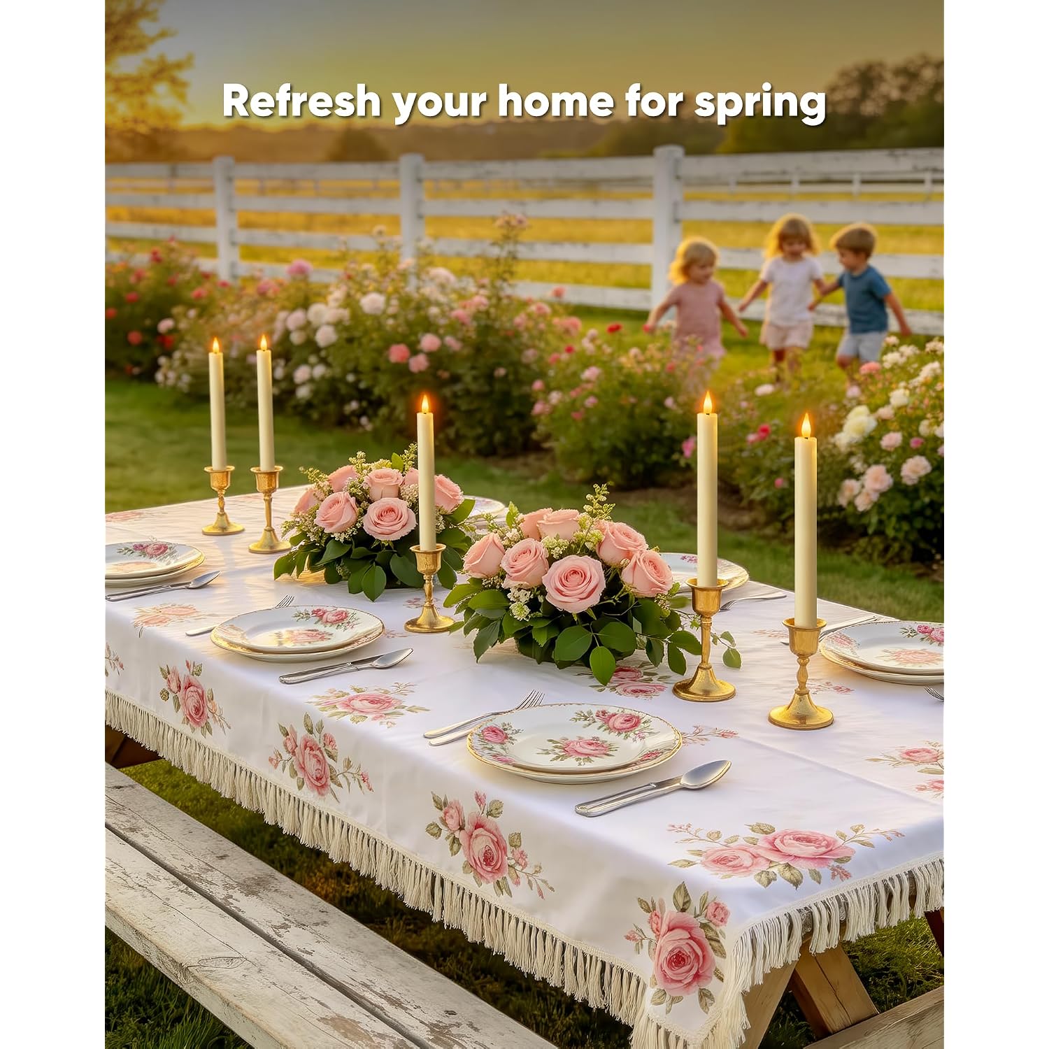 Homemory 2 Pcs Real Wax Made Flameless Taper Candles With Remote And Timer, 9.6" Ivory Battery Operated Candle Stick Flickering, Led Taper Candles With Lifelike Flame For Indoor Home Decor