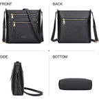 Crossbody Bags For Women Leather Purses For Ladies With Multiple Pockets