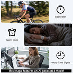 Civo Digital Watches For Women Men: Sports Waterproof Ultra-Thin Big Face Watch Suitable For Larger Wrists - Soft Silicone Wristwatch With Stopwatch Alarm For Outdoor Enthusiast - Running & Hiking