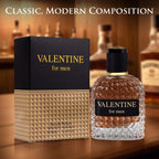 Urban Collection Valentine For Men Eau De Parfum- Top Notes Of Woody & Outdoor - Middle Scent Of Roasted Coffee Bean, Chocolate & Hazelnut - Free Of Paraben - Elegant 100Ml Bottle, Men Parume