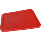 Pyrex 7211-PC 6-Cup Red Food Storage Replacement Lid (2-Pack) - Made in USA