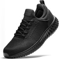 Bruno Marc Men'S Non Slip Work Shoes Walking Zapatos Trabajo Black & Lightweight Sneakers Food Service Chef Kitchen Restaurant