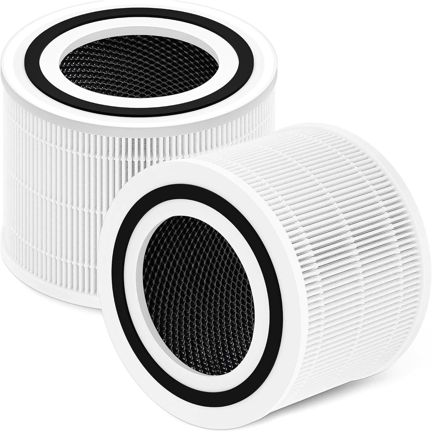 Core 300 Replacement Filter Fit For Levoit Core 300-P Air Purifier, 2 Pack | 3-In-1 Efficiency Material With Activated Carbon Filter For Core 300 / Core 300S / Core300S-P / Core 300-P