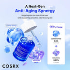 Cosrx The Blue Copper Peptide Bakuchiol Serum, Korean Peptide Plumping Serum For Face, Ghk-Cu Copper Peptides With Bakuchiol, Glow & Plump, Anti-Aging & Skin Firming Care, Korean Skin Care, 1.69 Fl Oz