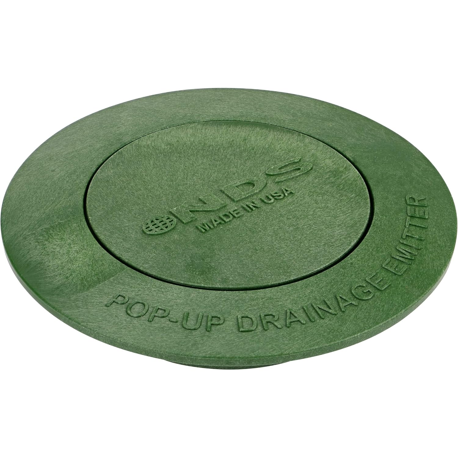 Nds 420C Pop-Up Drainage Emitter, Fits 3-Inch And 4-Inch Sewer And Drain Fittings, Works With Drainage Systems Including Catch Basins And Channel Drains, Green