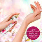 Bodycology Long-Lasting Fragrance Body Mist, Cherry Blossom, 8 Fl Oz
