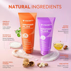 Kp Bump Eraser Body Scrub & Keratosis Pilaris Lotion Set With 10% Aha + Bha – Strawberry Legs Treatment For Women & Man - Exfoliates & Deeply Hydrates For Smoother Healthy-Looking Skin