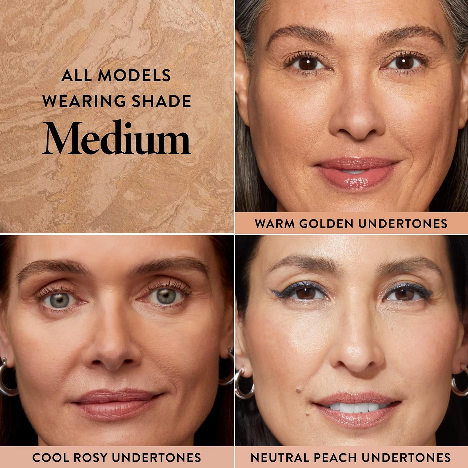 Laura Geller New York Award-Winning Baked Balance-N-Brighten Color Correcting Powder Foundation – Handmade In Italy – Buildable Coverage, Matte Finish – For Mature & Sensitive Skin – 04 Medium