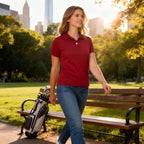 Hanes Womens Performance Polo, Single Or 3-Pack, Sport Cool Dri Moisture-Wicking Polo Shirt, 40+ Upf Protection