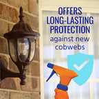 Terro Cobweb Eliminator, Spiderweb Repellent Spray For Indoor & Outdoor Use | Ready-To-Use Formula For Home Defense, Prevents Spider Web Formation, Long Lasting Outdoor Protection, T2360