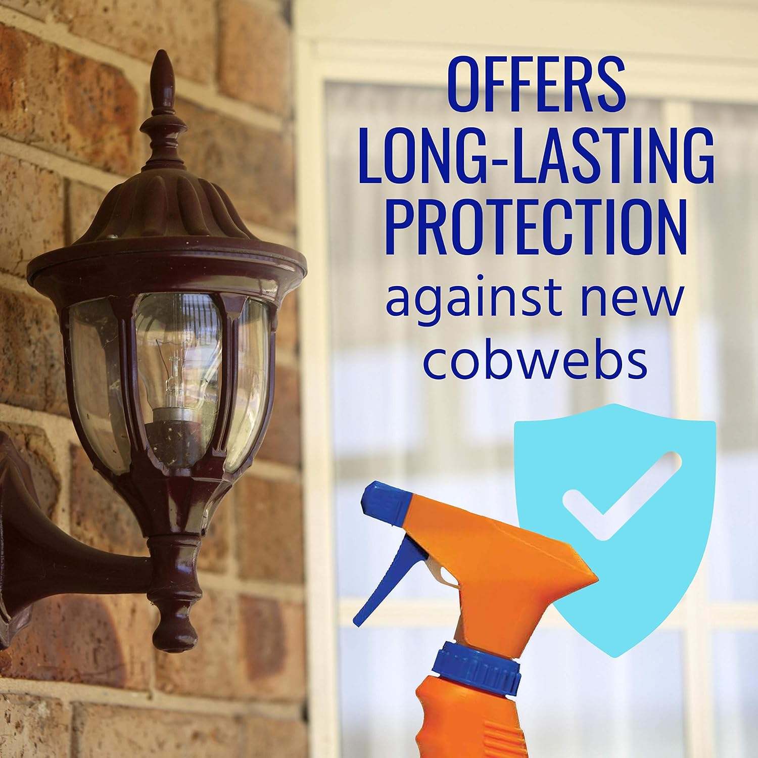 Terro Cobweb Eliminator, Spiderweb Repellent Spray For Indoor & Outdoor Use | Ready-To-Use Formula For Home Defense, Prevents Spider Web Formation, Long Lasting Outdoor Protection, T2360