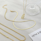 Layered Gold Silver Necklaces for Women, Stackable Stack 14K Real Gold Plated Silver Chain Necklace Diamond Circle CZ Layering Pendant Necklaces Trendy Gold Jewelry Set Gifts