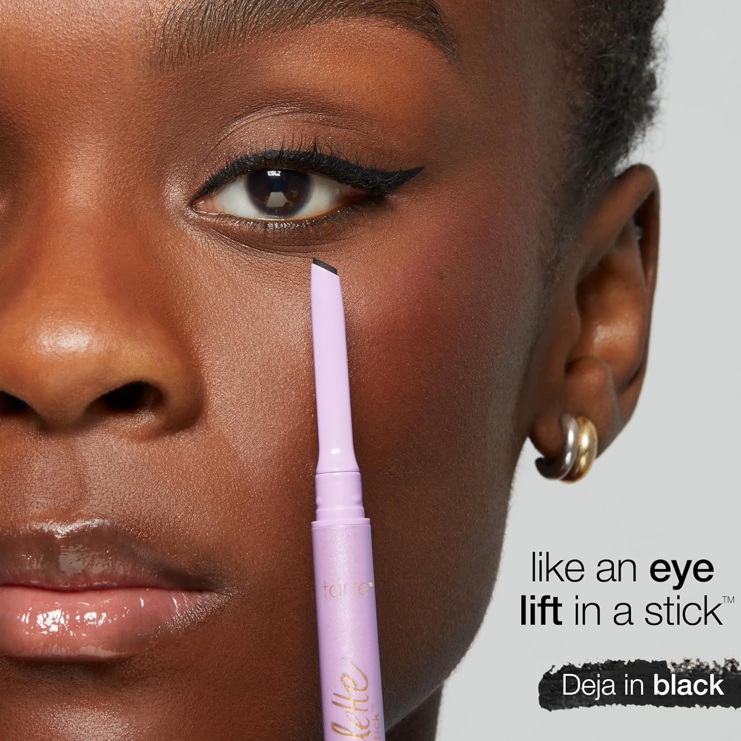 tarte tartelette quick stick liner – Ultra-Thin Slanted Tip Gel Eyeliner for Precision, Waterproof Eye Makeup, Vegan & Cruelty-Free, full size