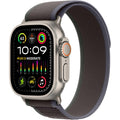 Apple Watch Ultra 2 [Gps + Cellular 49Mm] Smartwatch With Rugged Titanium Case & Blue/Black Trail Loop S/M. Fitness Tracker, Precision Gps, Action Button, Extra-Long Battery Life