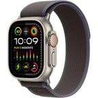 Apple Watch Ultra 2 [Gps + Cellular 49Mm] Smartwatch With Rugged Titanium Case & Blue/Black Trail Loop S/M. Fitness Tracker, Precision Gps, Action Button, Extra-Long Battery Life