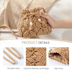 Beach Purse Straw Crossbody Bags For Women Straw Purse Beach Bag Woven Summer Purses For Women 2026