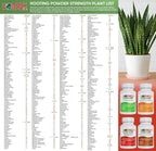 Hormex Rooting Powder #16 (1.60% Iba) For Difficult Hardwood Plants & Trees - Maximum Strength Root Powder, Root Stimulator For Plants, Rooting Hormone For Cuttings, Cloning, & Propagation