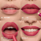 NYX PROFESSIONAL MAKEUP Fat Matte Lipstick, Pigmented, Smoothing, & Non-Drying Lip Crayon, Long Lasting Lip Makeup, Vegan & Cruelty Free - Blush Blanket (Mauve)