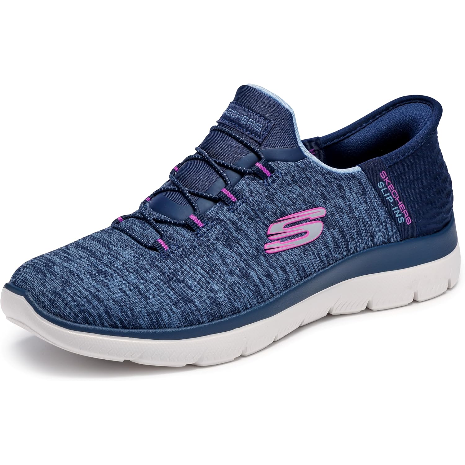 Skechers Women'S Summits Dazzling Haze Hands Free Slip-Ins Sneaker