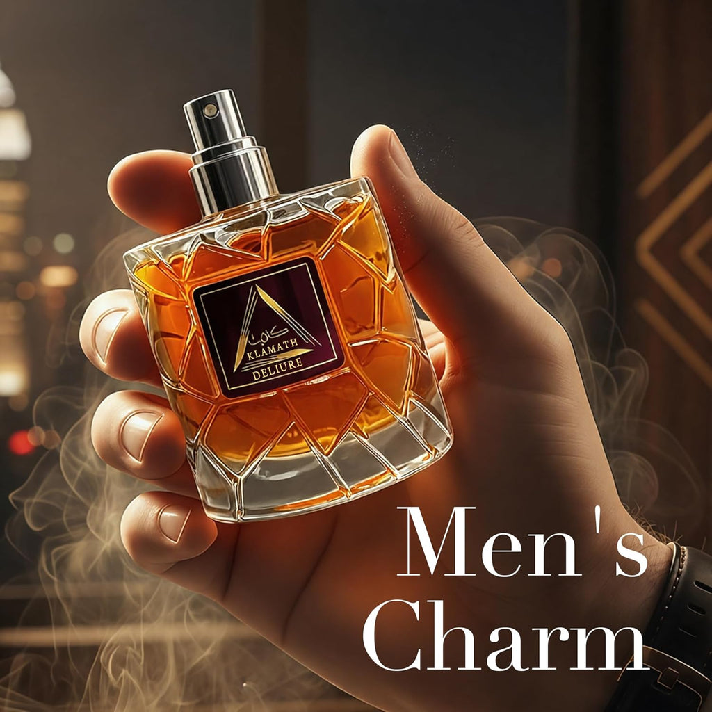 AFLUXE Long-Lasting Cologne for Men | Vanilla, Warm Spicy, Amber, Cinnamon Scent | Eau de Toilette 100ml Spray | Day to Night Fragrance