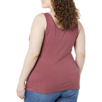 Amazon Essentials Women'S Plus Size Slim Fit Scoop Neck Tank Top, Multipacks