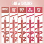 MAYBELLINE Lifter Liner Lip Liner Makeup, Lip Pencil with Hyaluronic Acid For A Fuller, Lifted Make Up Look, Maybe It's..., 1 Count