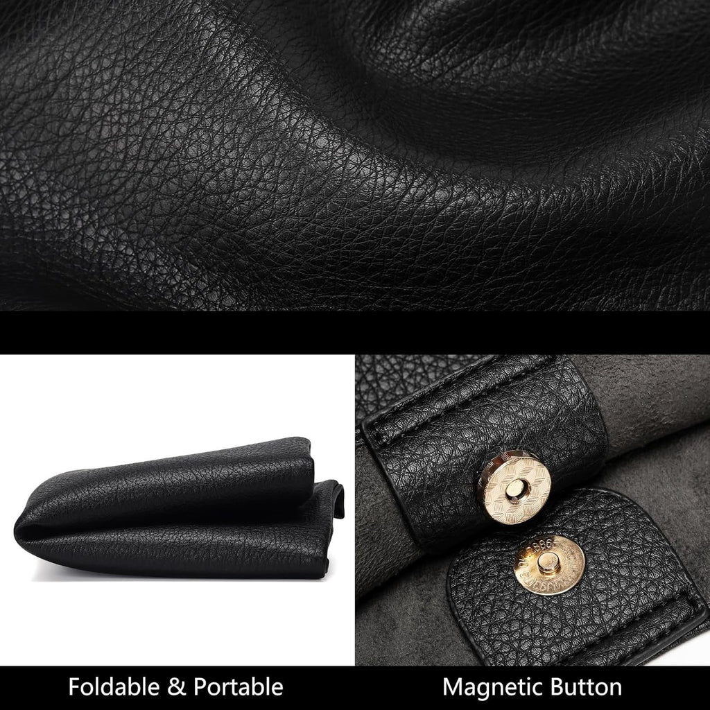 Slouchy Hobo Bags for Women Made of Genuine Leather Soft Shoulder Handbags Perfect for Work Travel and School