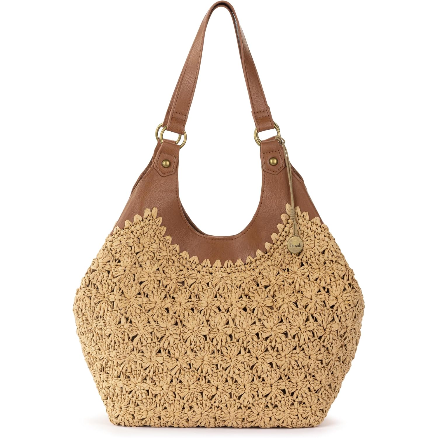 Sakroots The Sak Roma Shopper Shoulder Bag Large Purse & Tote Bag With Double Straps & Zipper Pockets For Everyday & Travel