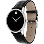 Movado Museum Classic Men'S Watch - Swiss Quartz Movement, Calfskin Strap - 3 Atm Water Resistance - Classic, Luxury Fashion Timepiece For Him - 40Mm