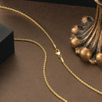 KROMPG Necklace 14k Gold Chain for Women 2mm Rope Gold Chain Necklace Womens Men Non-Tarnish & Dainty Necklaces for Women Men All Lengths 16-26 Inches