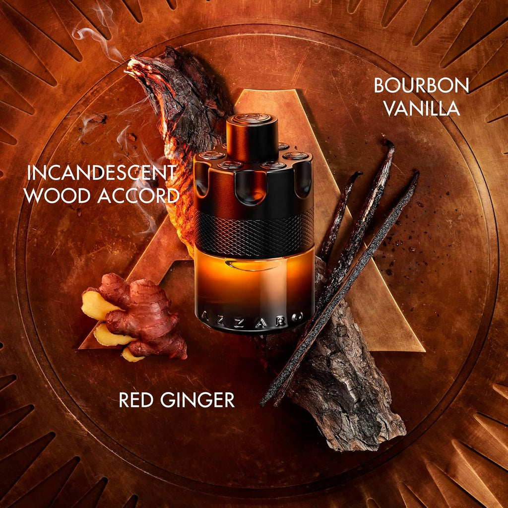 Azzaro The Most Wanted Parfum - Intense Mens Cologne - Spicy & Seductive Fragrance for Date Night - Lasting Wear - Irresistible Luxury Perfumes for Men