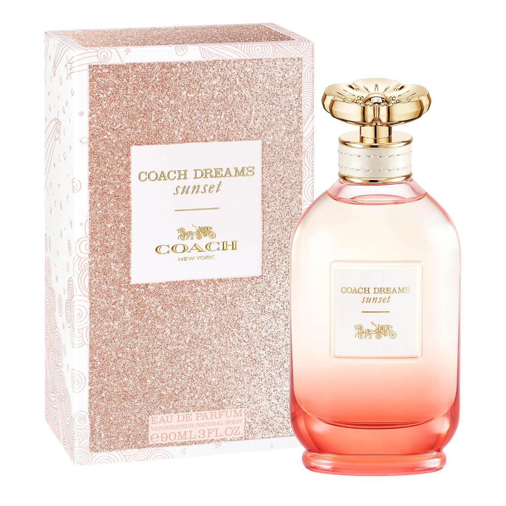 Coach Dreams Sunset Eau de Parfum - Women's Fragrance - Floral Gourmand - With notes of Pear, Jasmine & Tonka Bean