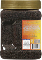 Rani Tukmaria (Natural Holy Basil Seeds) 1.38Lbs (22Oz) 624G Pet Jar Used For Falooda / Sabja Dessert, Spice & Ayurveda Herbal ~ Gluten Friendly | Non-Gmo | Kosher | Vegan | Indian Origin