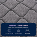 Avenco Twin Mattress, 6 Inch Twin Size Mattress In A Box, Medium Firm Hybrid Mattresses With Bonnell Spring And Gel Memory Foam For Cool Night Sleep & Pressure Relief, Certipur-Us Certified