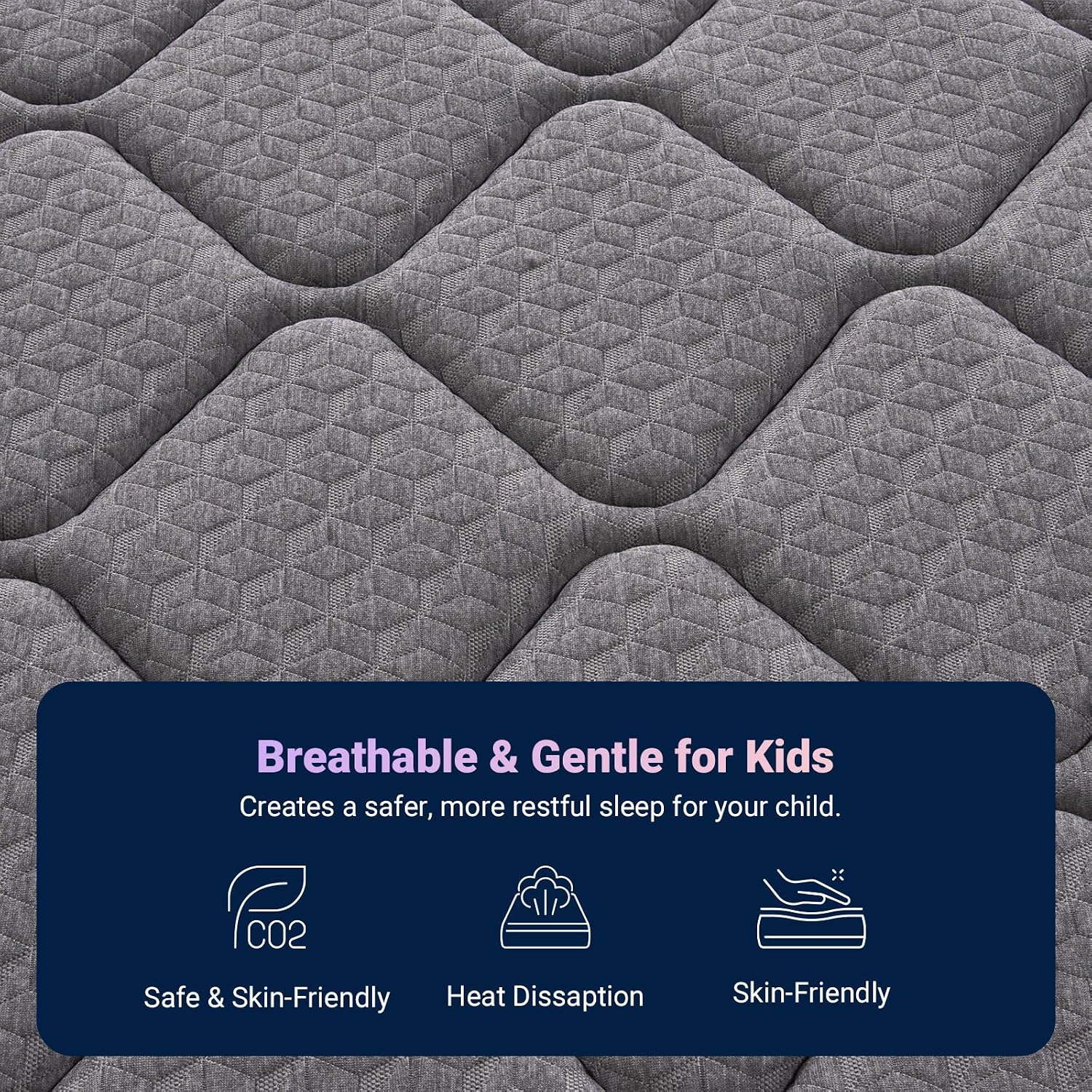 Avenco Twin Mattress, 6 Inch Twin Size Mattress In A Box, Medium Firm Hybrid Mattresses With Bonnell Spring And Gel Memory Foam For Cool Night Sleep & Pressure Relief, Certipur-Us Certified