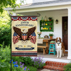 4Th Of July Decorations - 250Th Anniversary Garden Flag | Fourth Of July Decor Patriotic Usa Banner,1776-2026 America Merchandise Accessories For Garden Yard Porch Patio Lawn Outdoor Outside