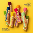 Burt'S Bees Lip Balm, Beeswax, Strawberry, Coconut And Pear, And Vanilla Bean Pack, With Responsibly Sourced Beeswax, Tint-Free, Natural Lip Treatment, 0.15 Oz., Four Tubes