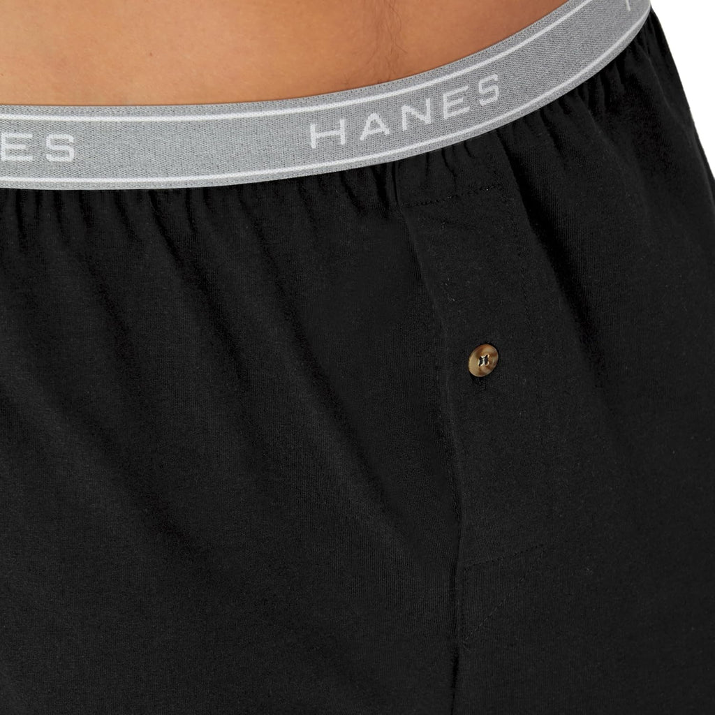 Hanes Mens Underwear Boxers Pack, Cool And Breathable Cotton Underwear, Exposed And Comfortflex Waistbands, Multi-Pack