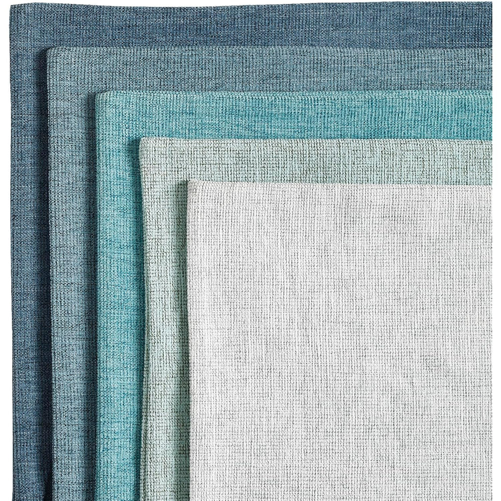 Decorative Chenille Throw Pillow Covers 24X24 Cushion Case Steelblue | Pack Of 2 Square Soft Cozy Concise Modern Farmhouse Fall Pillow Covers For Sofa Couch Bed Living Room Home Decor