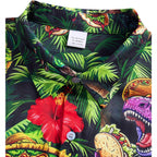 Raisevern Mens Hawaiian Shirt Casual Button Down Short Sleeve Tropical Beach Dress Shirt For Summer Holiday
