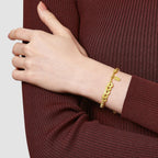 CHOW SANG SANG 999.9 24K Pure Gold Cultural Blessings Five Emperor Coins Bracelet for Women & Men 18cm 95773B Price-by-Weight 14.59g Gold