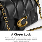 Quilted Tabby Shoulder Bag 20 with Chain