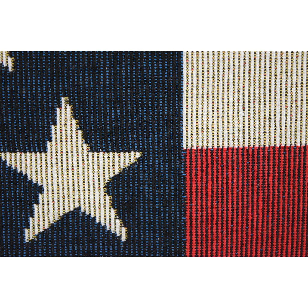Western Origin American Flag Embroidered Tote Bag Stars And Stripes Beach Bag Rope Handles Shoulder Bag Women Purse