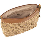 The Sak Lumi Convertible Crossbody Purse - Women'S Handbag For Everyday & Travel, 3-In-1 Small Crossbody In Crochet & Leather