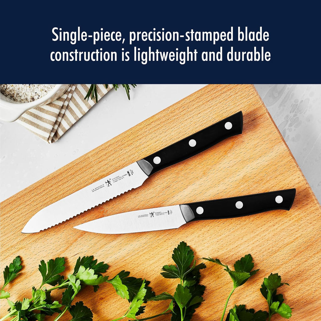 HENCKELS Dynamic Razor-Sharp 5-Piece Kitchen Knife Set, German Engineered Informed by 100+ Years of Mastery