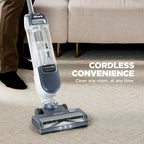 Shark Freestyle Max Cordless Upright Vacuum | Multi-Surface Cleaning, Lightweight, Easy Maintenance | Large Dust Cup, 2-Speed Brushroll, Led Headlights | Nordic Blue | Sv2002