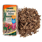 Better-Gro Sphagnum Moss - 100% Natural, Long-Fiber Moss For Orchids, Ferns, And Hostas, Excellent For Hanging Baskets And Propagating Plants - 240 Cubic Inches
