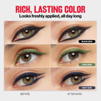 Revlon Colorstay Pencil Waterproof Eyeliner, Smudge-Proof, Eye Makeup With Built-In Sharpener, Long-Lasting, Matte Finish, 201 Black, 0.01 Oz