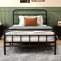 14Inch Metal Bed Frame,Twin Size Bed Frame With Storage Space,Heavy Duty Sturdy Mattress Foundation,Easy Assembly,No Box Spring Needed,Twin